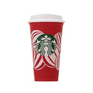 Starbucks Red and White Festive Tumbler 2024
